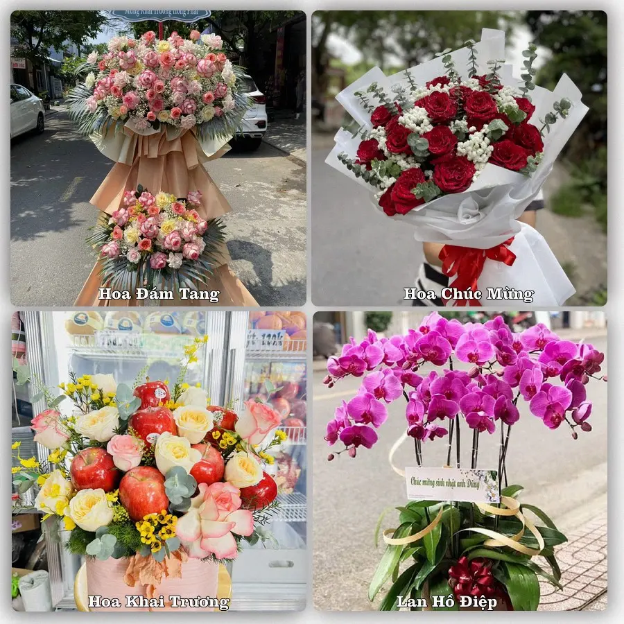 Dịch vụ đặt hoa và giao tận nơi tại Phường Nam Sơn - Tỉnh Bắc Ninh