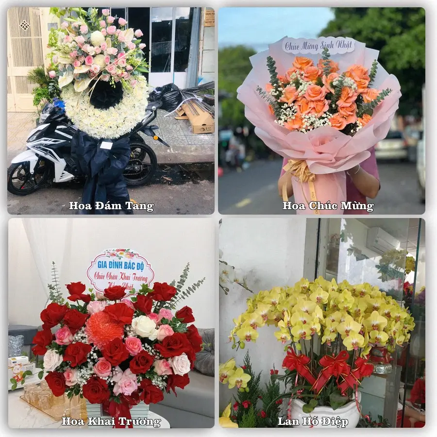 Dịch vụ đặt hoa và giao tận nơi tại Xã Phùng Nguyên - Tỉnh Phú Thọ