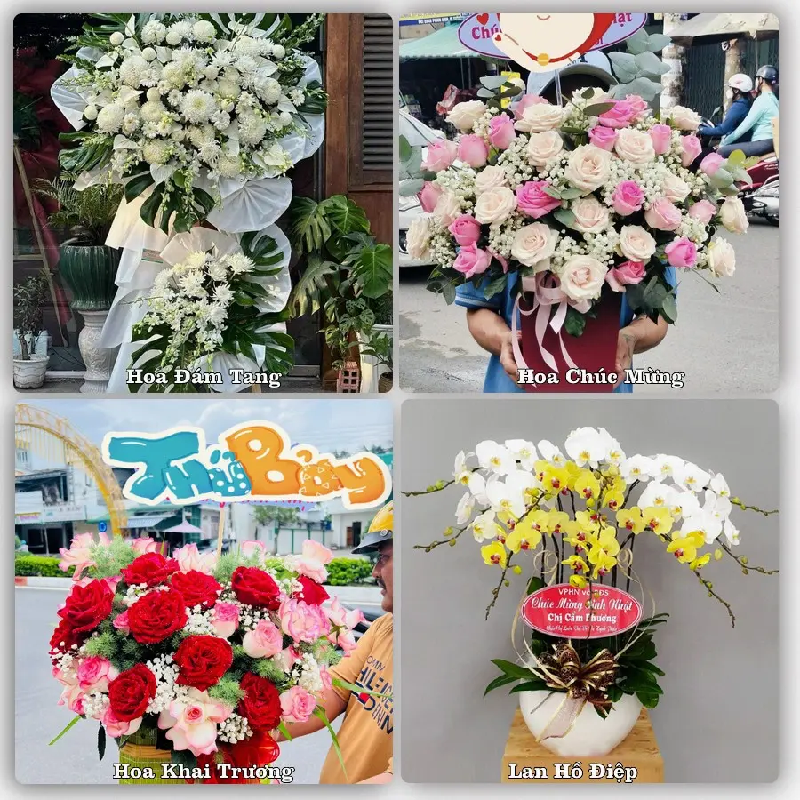 Tư vấn chọn hoa theo người nhận và dịp tặng tại Xã Phùng Nguyên - Tỉnh Phú Thọ