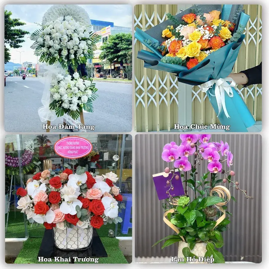 Dịch vụ đặt hoa và giao tận nơi tại Xã Châu Thành - Tỉnh Đồng Tháp