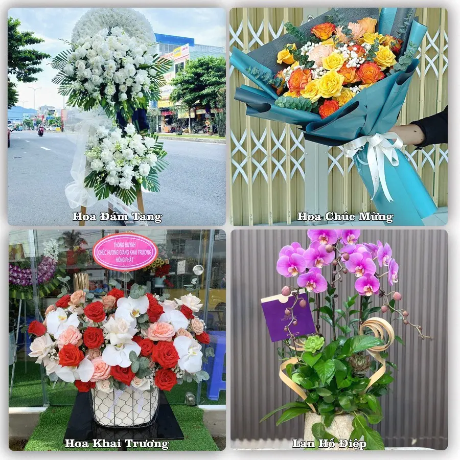 Dịch vụ đặt hoa và giao tận nơi tại Xã Châu Thành - Tỉnh Đồng Tháp