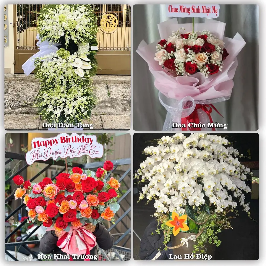 Dịch vụ đặt hoa và giao tận nơi tại Phường Hưng Phú - Thành phố Cần Thơ