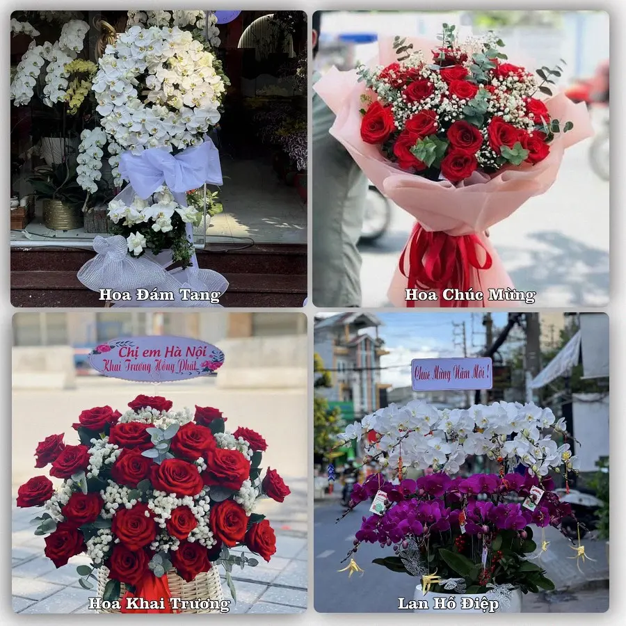 Dịch vụ đặt hoa và giao tận nơi tại Phường Sa Huỳnh - Tỉnh Quảng Ngãi
