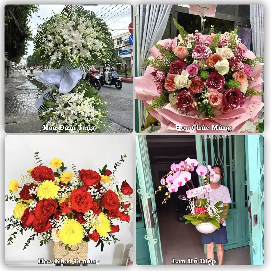Tư vấn chọn hoa theo người nhận và dịp tặng tại Phường Tân Ngãi - Tỉnh Vĩnh Long