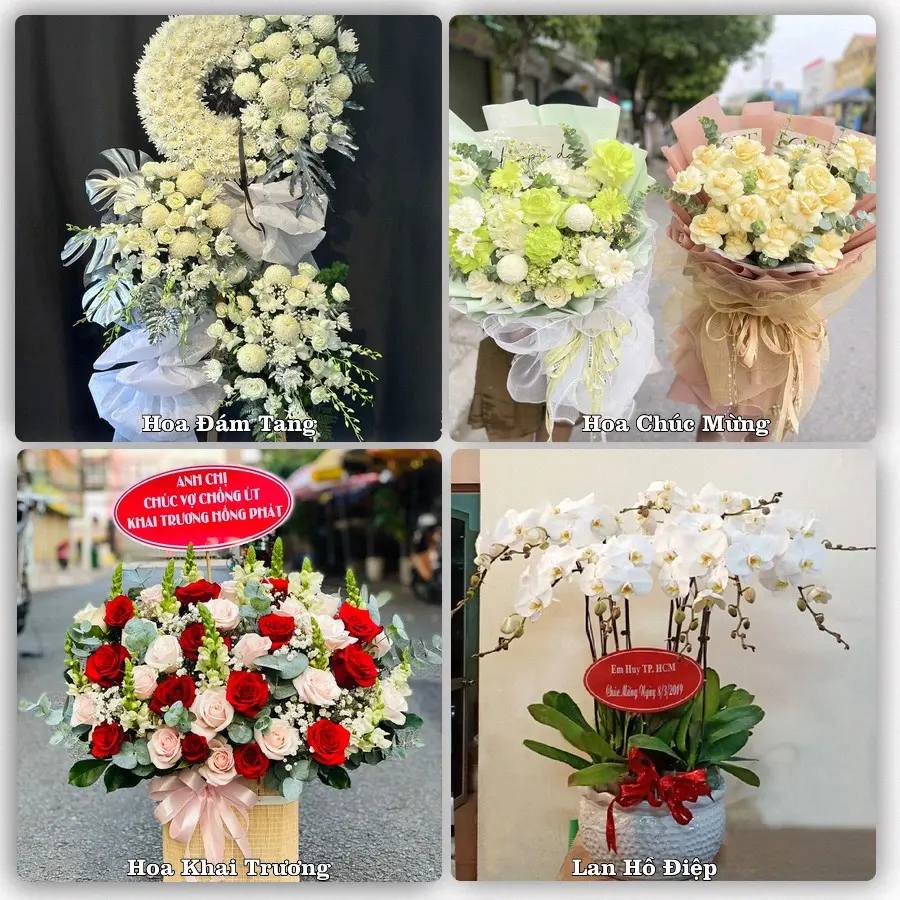 Dịch vụ đặt hoa và giao tận nơi tại Xã Khúc Thừa Dụ - Thành phố Hải Phòng