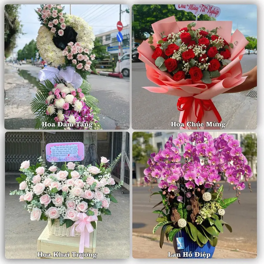 Dịch vụ đặt hoa và giao tận nơi tại Xã Tân Dương - Tỉnh Đồng Tháp