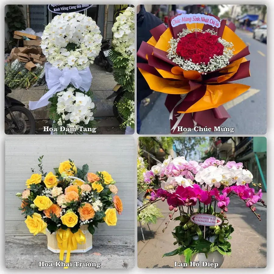 Tư vấn chọn hoa theo người nhận và dịp tặng tại Xã Tân Dương - Tỉnh Đồng Tháp