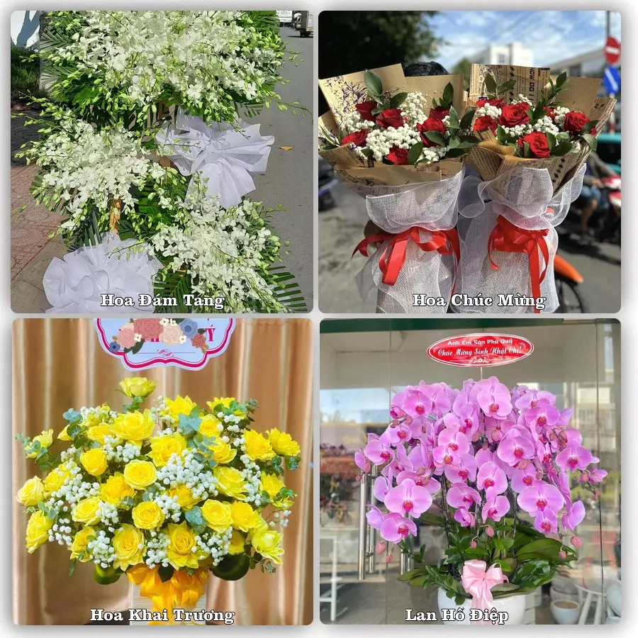 Dịch vụ đặt hoa và giao tận nơi tại Xã Vạn Lộc - Tỉnh Thanh Hóa
