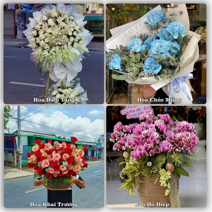 Shop hoa tươi Phường Vĩnh Tân, Hồ Chí Minh – đặt hoa theo dịp, giao tận nơi