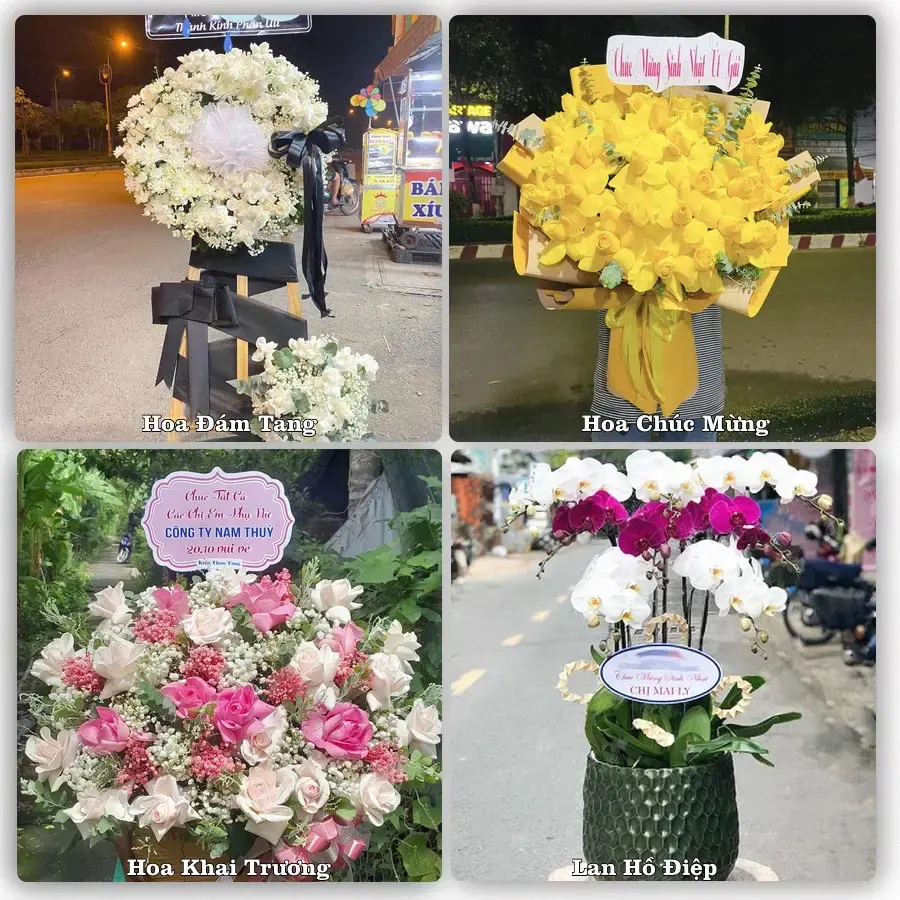 Dịch vụ đặt hoa và giao tận nơi tại Xã Vĩnh Thuận - Thành phố Hải Phòng