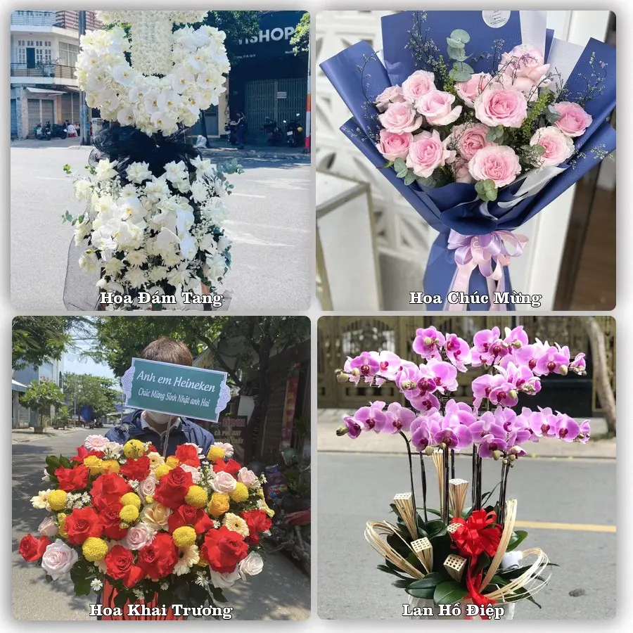 Dịch vụ đặt hoa và giao tận nơi tại Xã Yên Mô - Tỉnh Ninh Bình