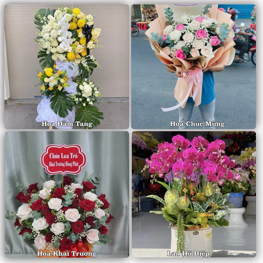 Tư vấn chọn hoa theo người nhận và dịp tặng tại Phường Long Thuận - Tỉnh Đồng Tháp