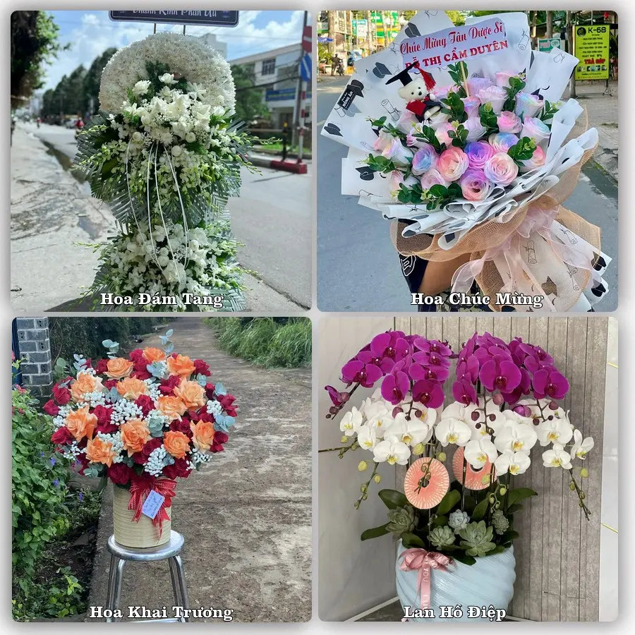 Dịch vụ đặt hoa và giao tận nơi tại Xã Nhuận Phú Tân - Tỉnh Vĩnh Long