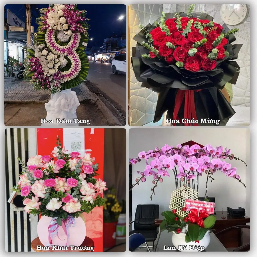 Tư vấn chọn hoa theo người nhận và dịp tặng tại Xã Nhuận Phú Tân - Tỉnh Vĩnh Long