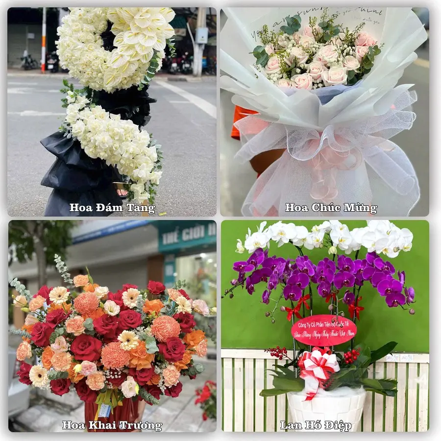 Dịch vụ đặt hoa và giao tận nơi tại Xã Phước Hải - Thành phố Hồ Chí Minh