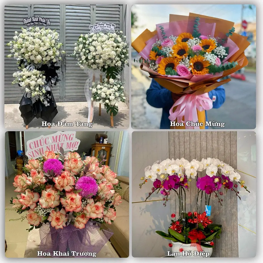 Dịch vụ đặt hoa và giao tận nơi tại Xã Tân Thủy - Tỉnh Vĩnh Long