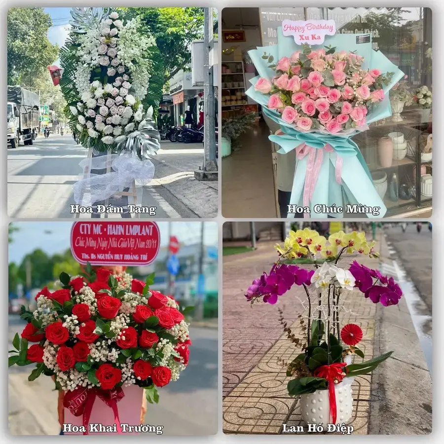 Shop hoa tươi Xã Tân Thủy, Vĩnh Long – giao hoa tận nơi theo yêu cầu