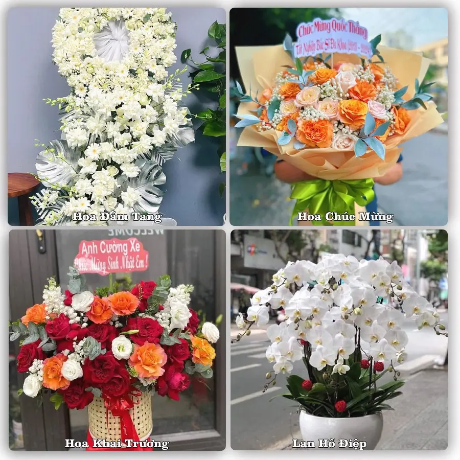 Dịch vụ đặt hoa và giao tận nơi tại Xã Liên Minh - Thành phố Hà Nội