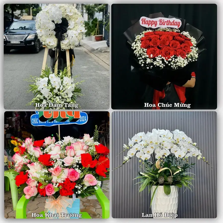 Đặt hoa tươi tại Xã Phong Điền, Cần Thơ – chọn mẫu theo ngân sách