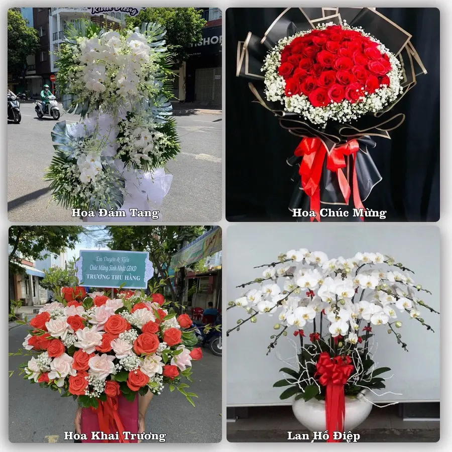 Tư vấn chọn hoa theo người nhận và dịp tặng tại Xã Vệ Giang - Tỉnh Quảng Ngãi