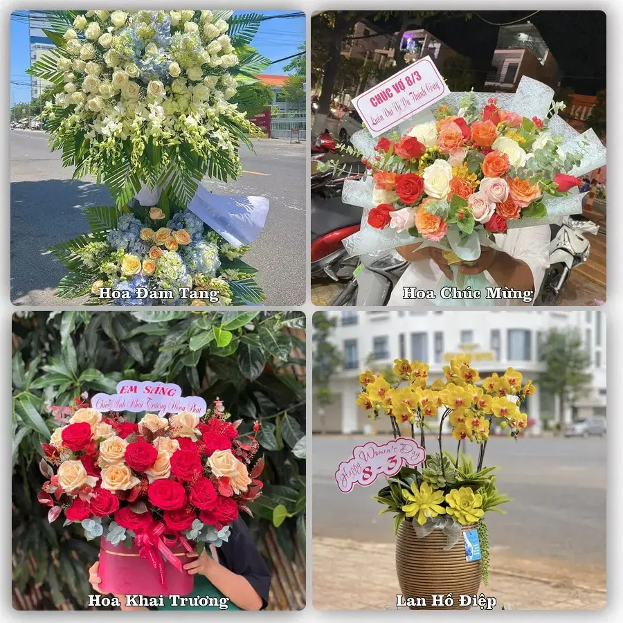 Dịch vụ đặt hoa và giao tận nơi tại Phường Cao Xanh - Tỉnh Quảng Ninh
