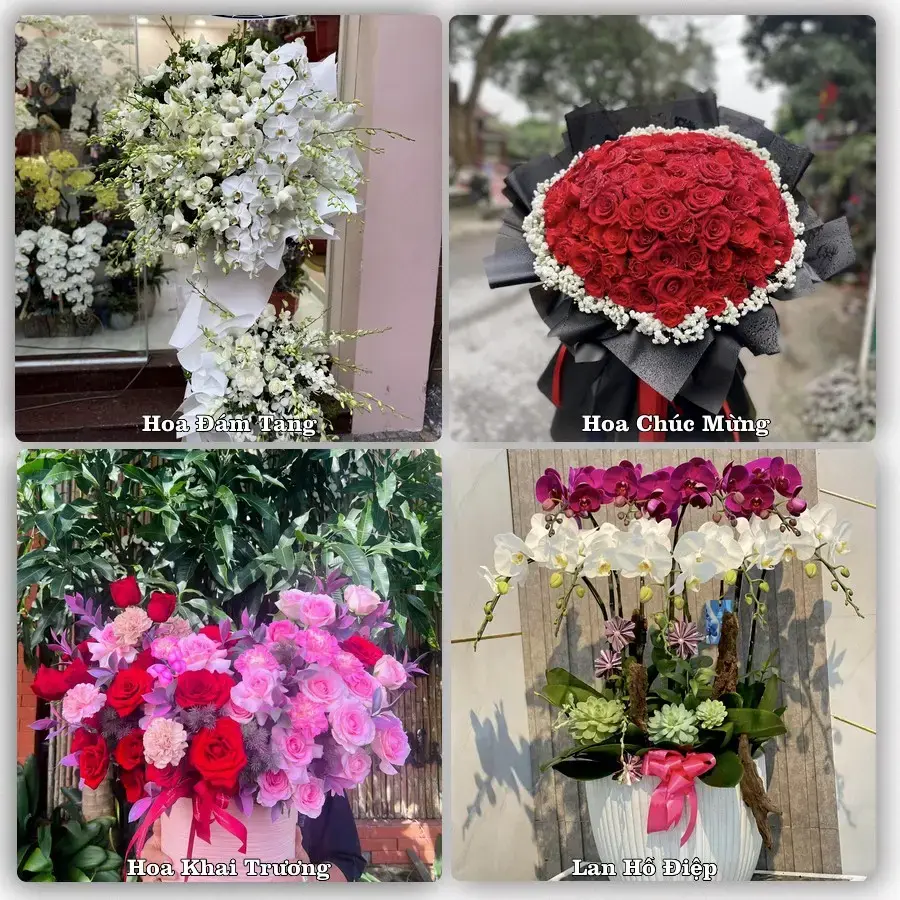 Dịch vụ đặt hoa và giao tận nơi tại Phường Lê Hồ - Tỉnh Ninh Bình
