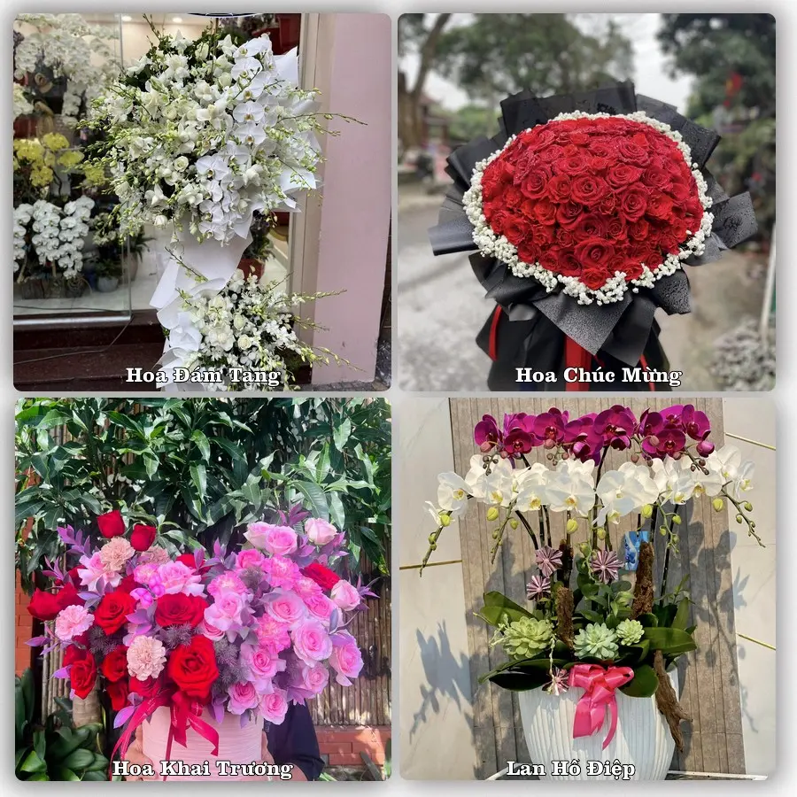 Dịch vụ đặt hoa và giao tận nơi tại Phường Lê Hồ - Tỉnh Ninh Bình