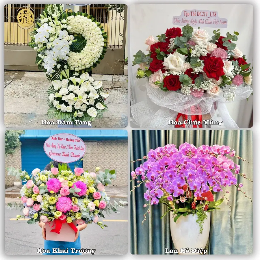 Dịch vụ đặt hoa và giao tận nơi tại Phường Phù Khê - Tỉnh Bắc Ninh