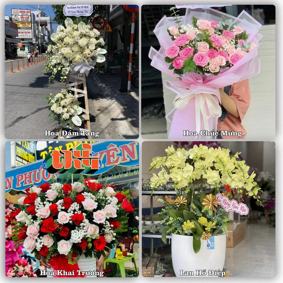 Dịch vụ đặt hoa và giao tận nơi tại Xã Phước Thái - Tỉnh Đồng Nai