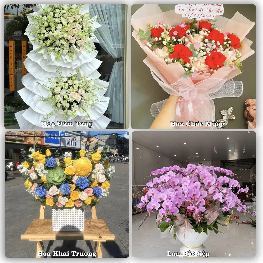 Dịch vụ đặt hoa và giao tận nơi tại Xã Chợ Vàm - Tỉnh An Giang