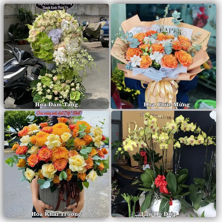 Tư vấn chọn hoa theo người nhận và dịp tặng tại Xã Chợ Vàm - Tỉnh An Giang