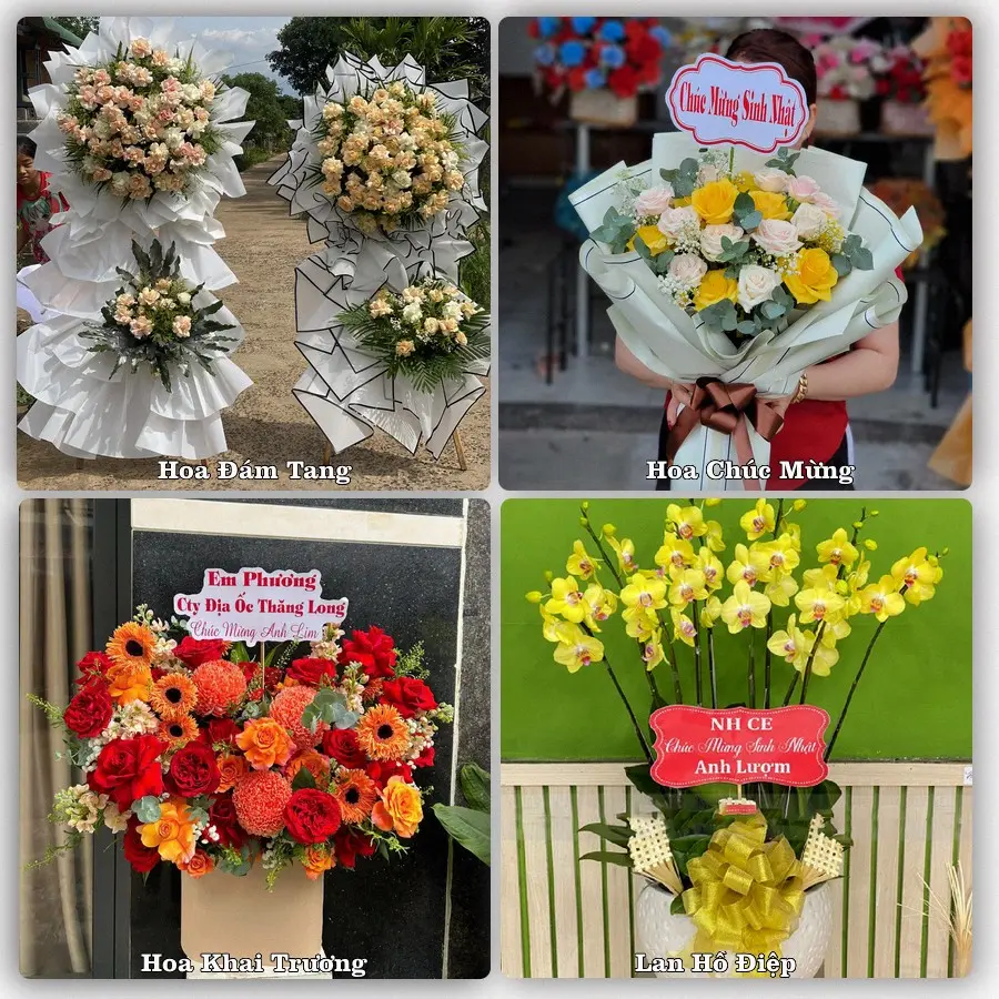 Dịch vụ đặt hoa và giao tận nơi tại Xã Đô Lương - Tỉnh Nghệ An