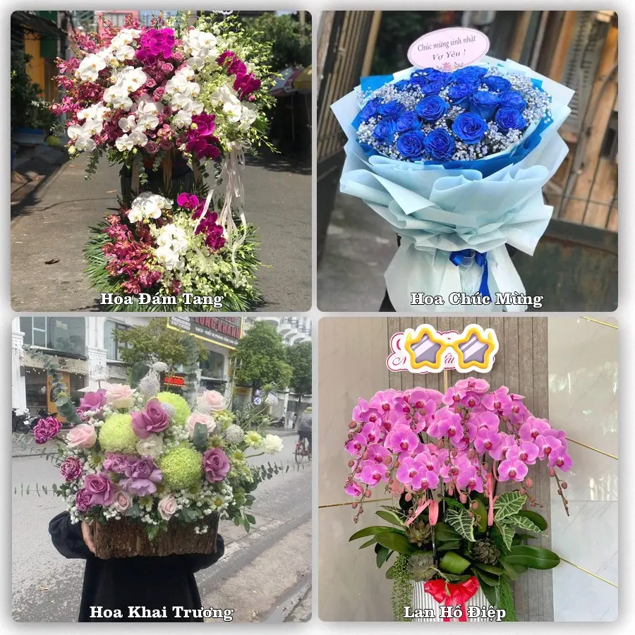Tư vấn chọn hoa theo người nhận và dịp tặng tại Xã Đô Lương - Tỉnh Nghệ An