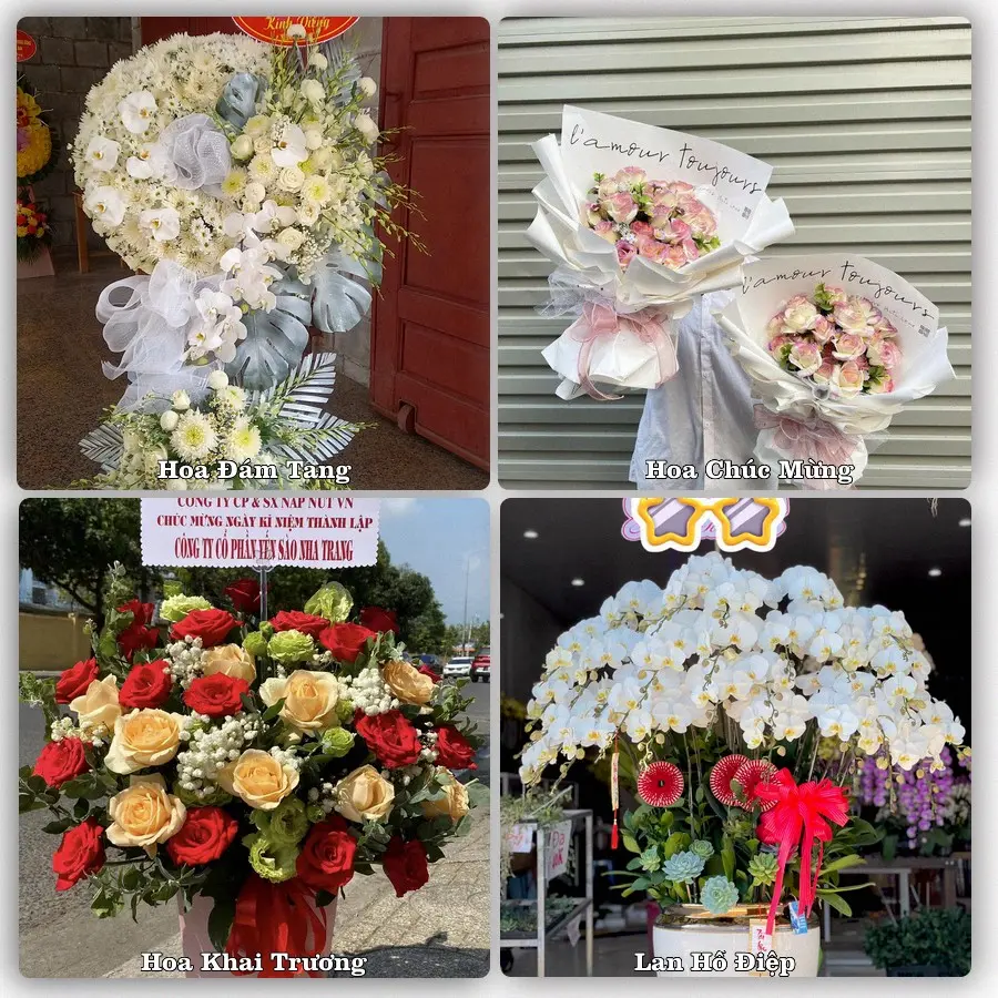 Dịch vụ đặt hoa và giao tận nơi tại Xã Hiệp Phước - Thành phố Hồ Chí Minh