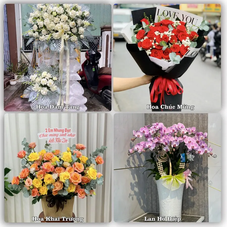 Dịch vụ đặt hoa và giao tận nơi tại Phường Hoàng Mai - Thành phố Hà Nội