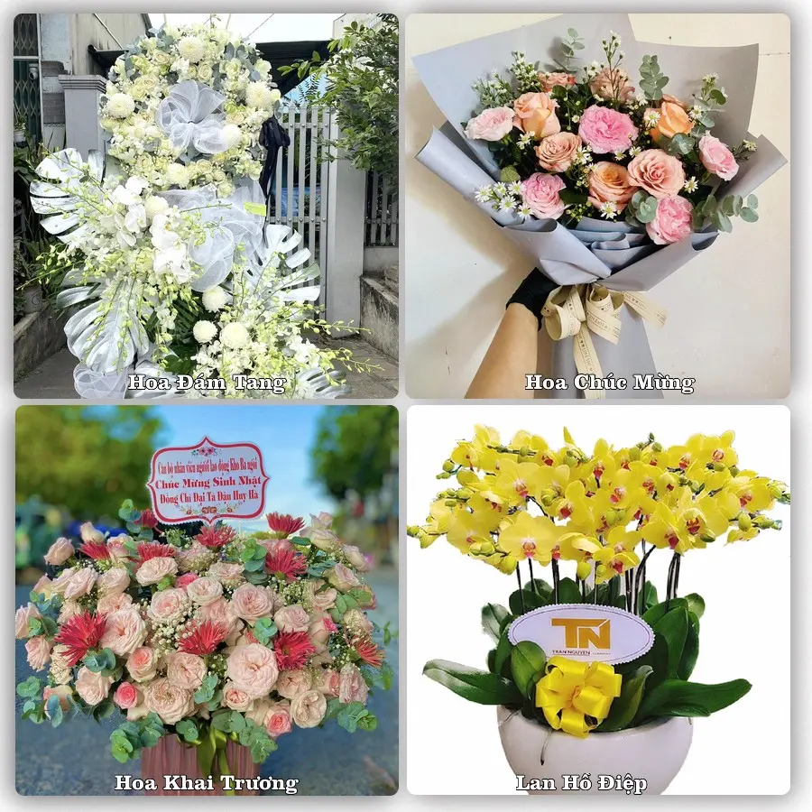Dịch vụ đặt hoa và giao tận nơi tại Xã Thạnh Hòa - Thành phố Cần Thơ