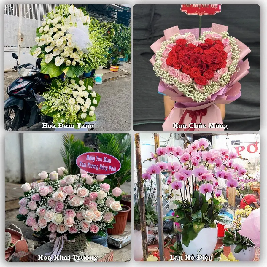 Dịch vụ đặt hoa và giao tận nơi tại Xã Cổ Lễ - Tỉnh Ninh Bình
