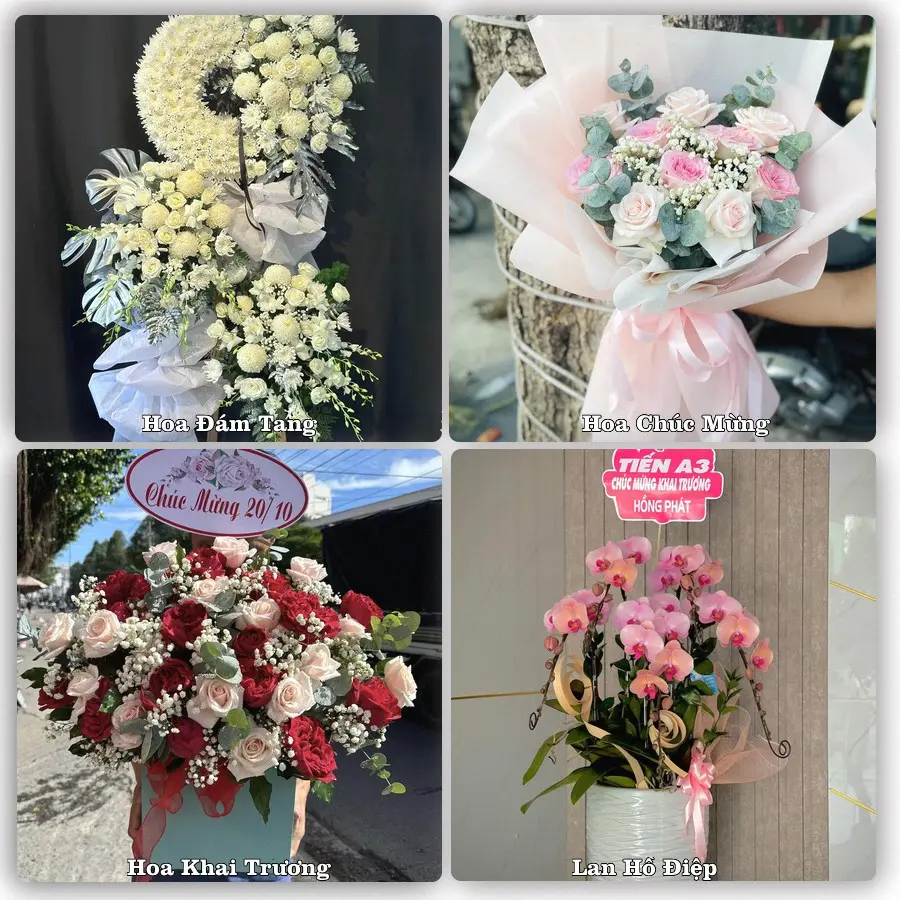 Dịch vụ đặt hoa và giao tận nơi tại Phường Mỹ Hào - Tỉnh Hưng Yên