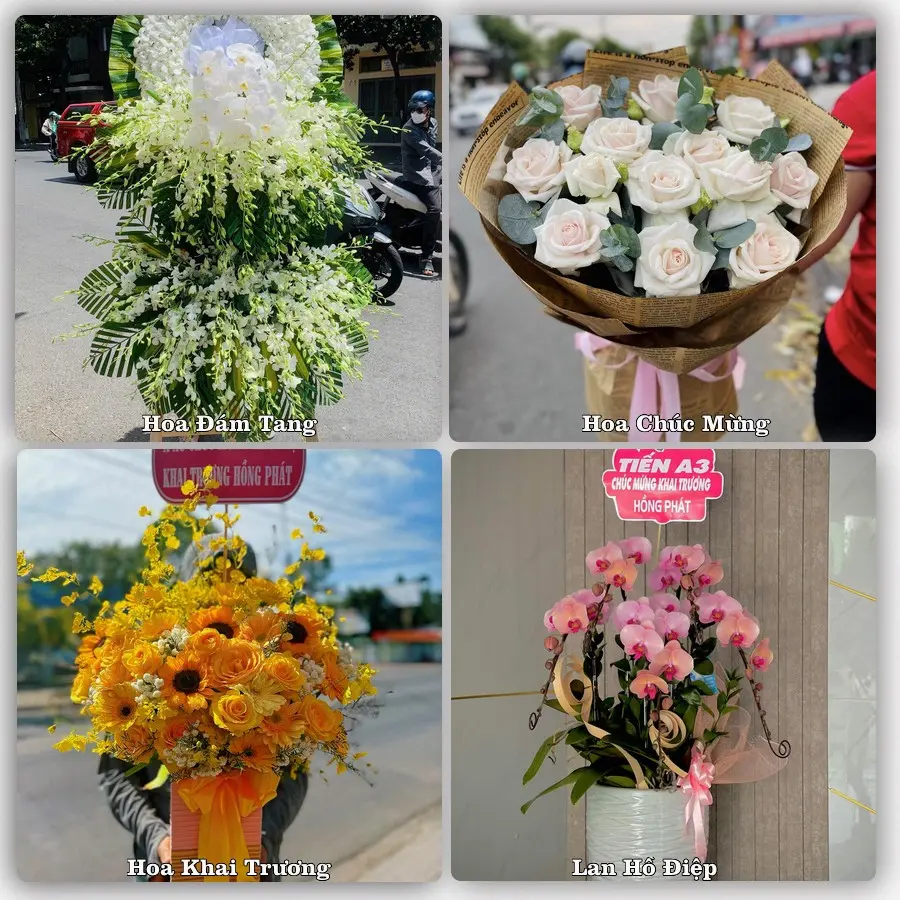 Dịch vụ đặt hoa và giao tận nơi tại Xã Nhuận Đức - Thành phố Hồ Chí Minh