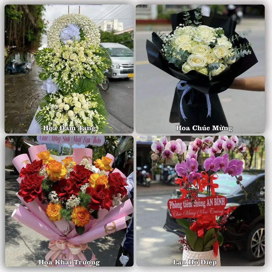 Dịch vụ đặt hoa và giao tận nơi tại Phường An Phú - Tỉnh Gia Lai