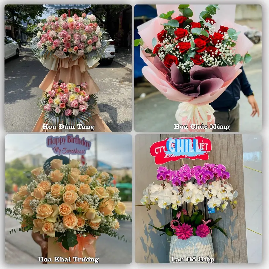 Tư vấn chọn hoa theo người nhận và dịp tặng tại Xã Bảo Đài - Tỉnh Bắc Ninh