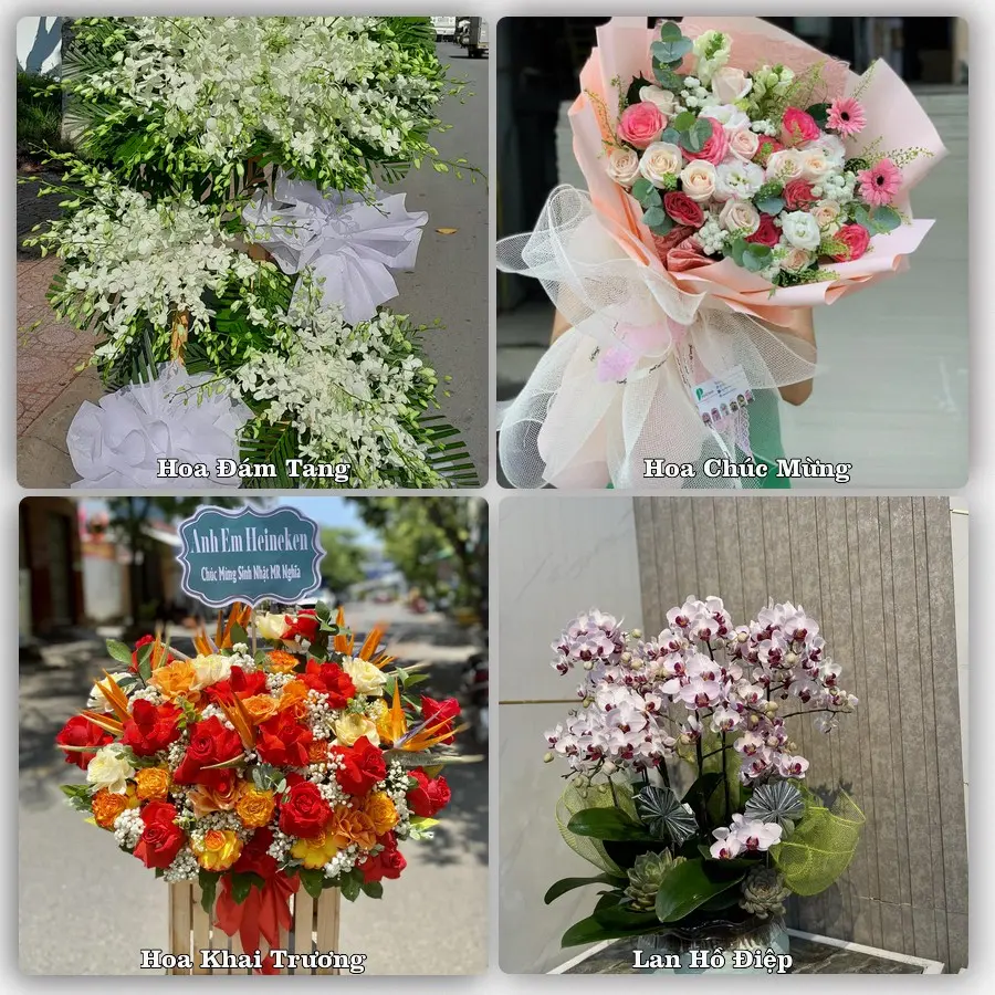 Dịch vụ đặt hoa và giao tận nơi tại Xã Cái Bè - Tỉnh Đồng Tháp