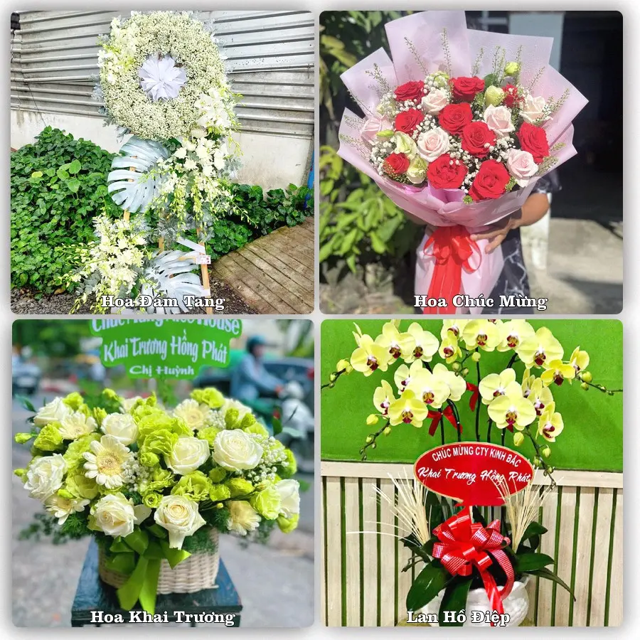 Dịch vụ đặt hoa và giao tận nơi tại Xã Cam Lâm - Tỉnh Khánh Hòa