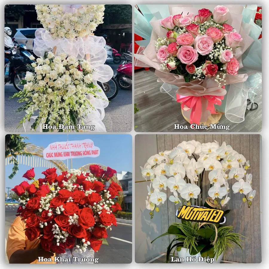 Dịch vụ đặt hoa và giao tận nơi tại Phường Điện Bàn Bắc - Thành phố Đà Nẵng