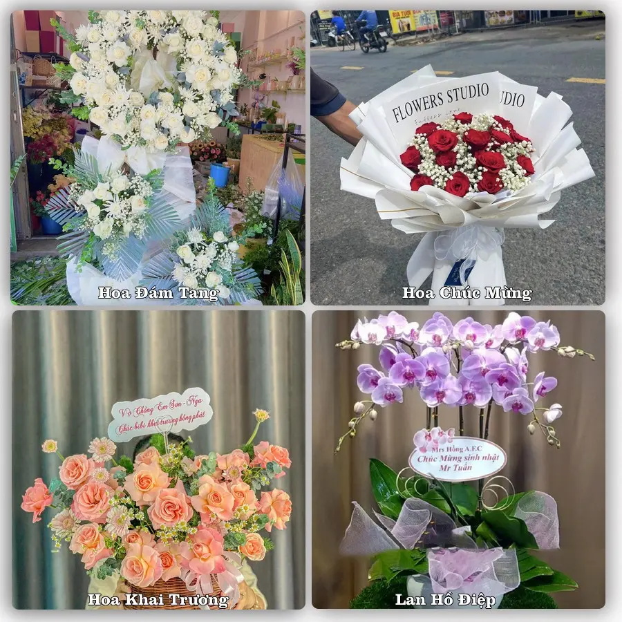 Dịch vụ đặt hoa và giao tận nơi tại Phường Duy Hà - Tỉnh Ninh Bình