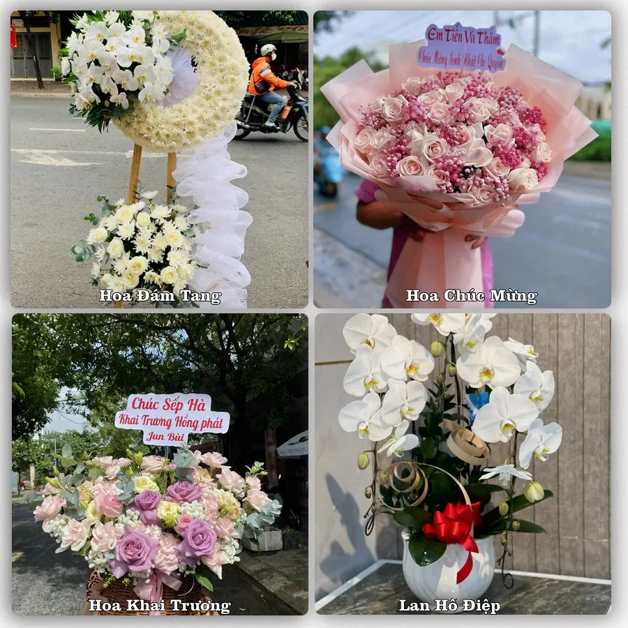 Mẫu hoa phục vụ nhu cầu đặt hoa tại Xã Kim Anh - Thành phố Hà Nội