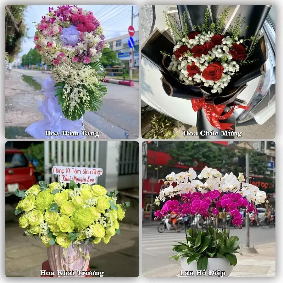 Dịch vụ đặt hoa và giao tận nơi tại Phường Phú An - Thành phố Hồ Chí Minh