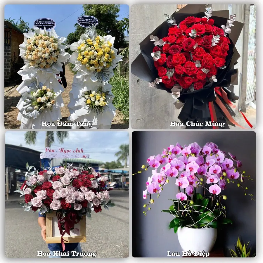 Dịch vụ đặt hoa và giao tận nơi tại Xã Vĩnh Hưng - Tỉnh Phú Thọ