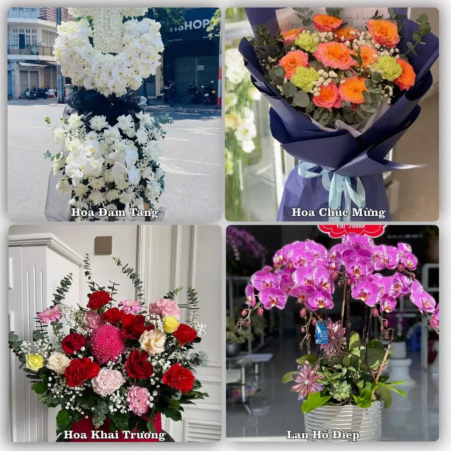 Dịch vụ đặt hoa và giao tận nơi tại Phường An Hội - Tỉnh Vĩnh Long