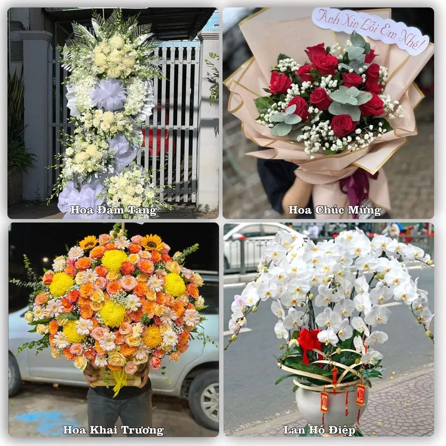 Dịch vụ đặt hoa và giao tận nơi tại Phường Cam Ranh - Tỉnh Khánh Hòa